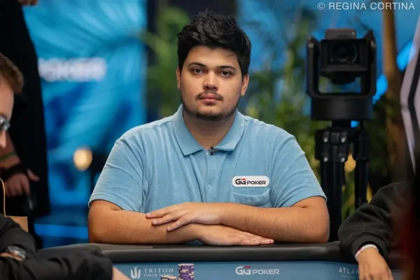 Belarmino Souza is among the eight finalists of the WSOP Paradise Super ME