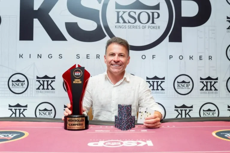 Rodrigo Guimarães goes from short stack to the Main Event title of KSOP Rio