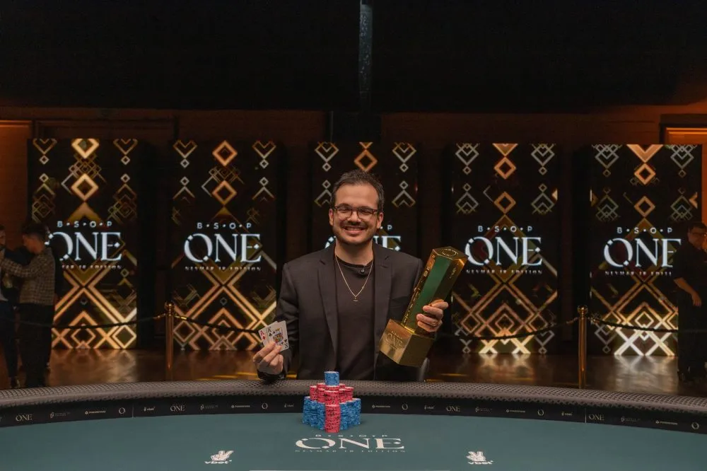 Will Arruda wins the BSOP One High Roller; Neymar finishes in 4th place