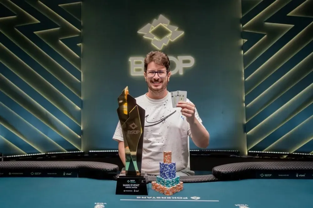 Aloísio Dourado dominates the final table and wins the BSOP Summer Main Event