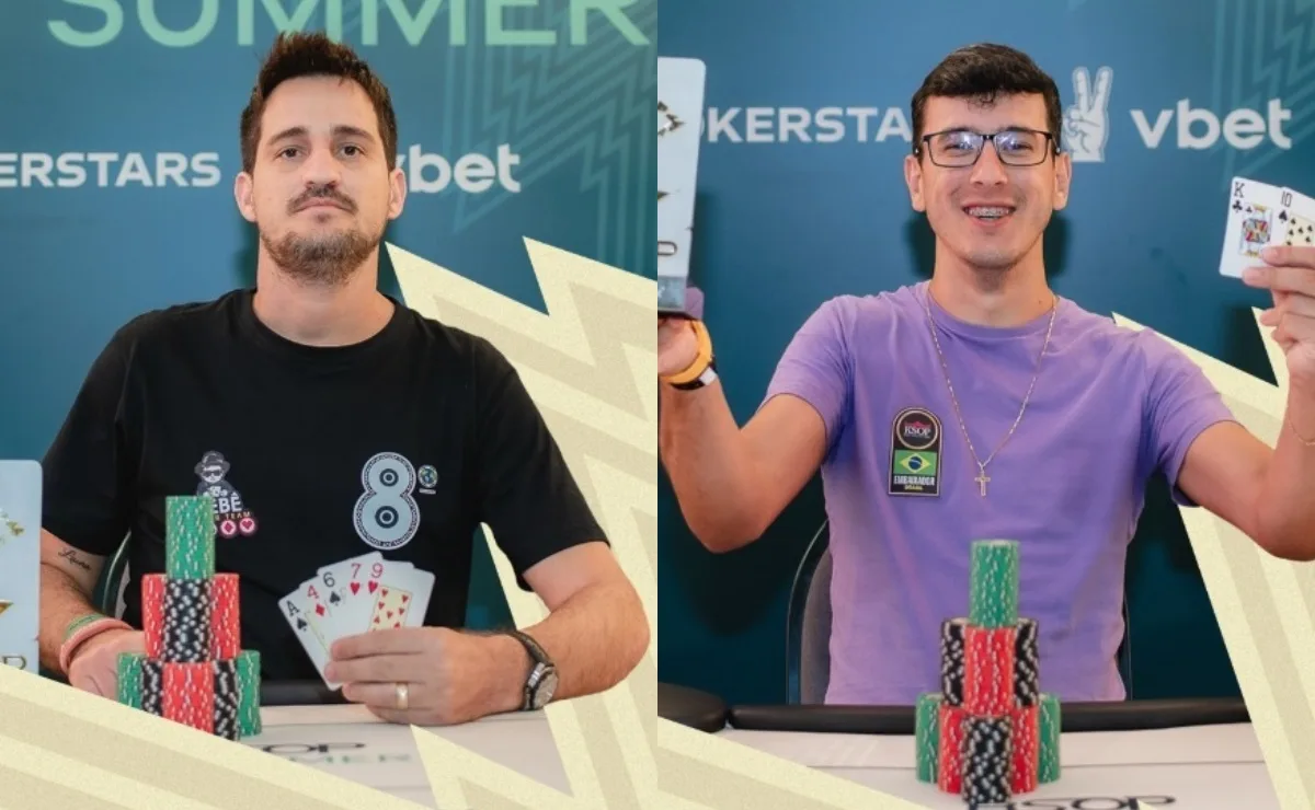 Djalma Melotto and Daniel Noronha win PKO tournaments at BSOP Summer