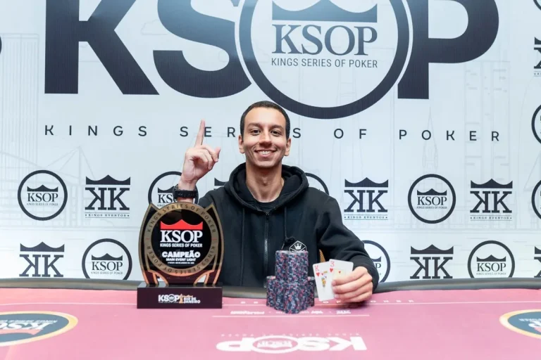 Luiz Augusto Conceição wins the KSOP Rio Main Event Light; see champions