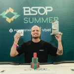 Ivan Ost does well in the envelopes and nails the BSOP Summer Mystery Bounty