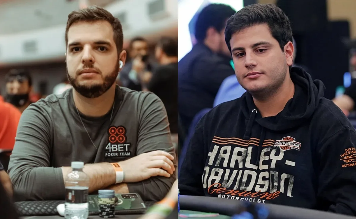 Thauan Velasco and Marcelo Aziz reach the podium in the Main Event versions of the SCOOP Warm-Up