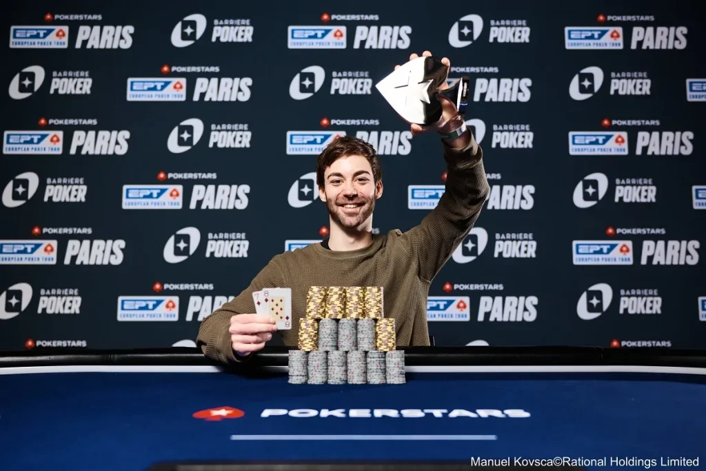 Niklas Astedt wins the 50K SHR Second Chance at EPT Paris