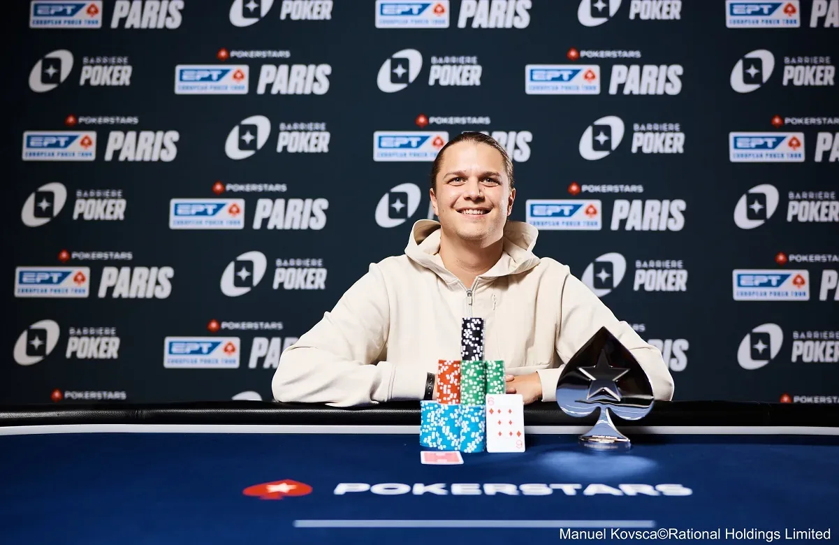 Niklas Astedt wins the 50K SHR Second Chance at EPT Paris