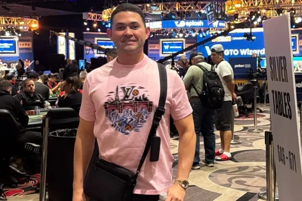 Marcílio Santos makes the podium in Event 2 of the WSOP Super Circuit on GGPoker