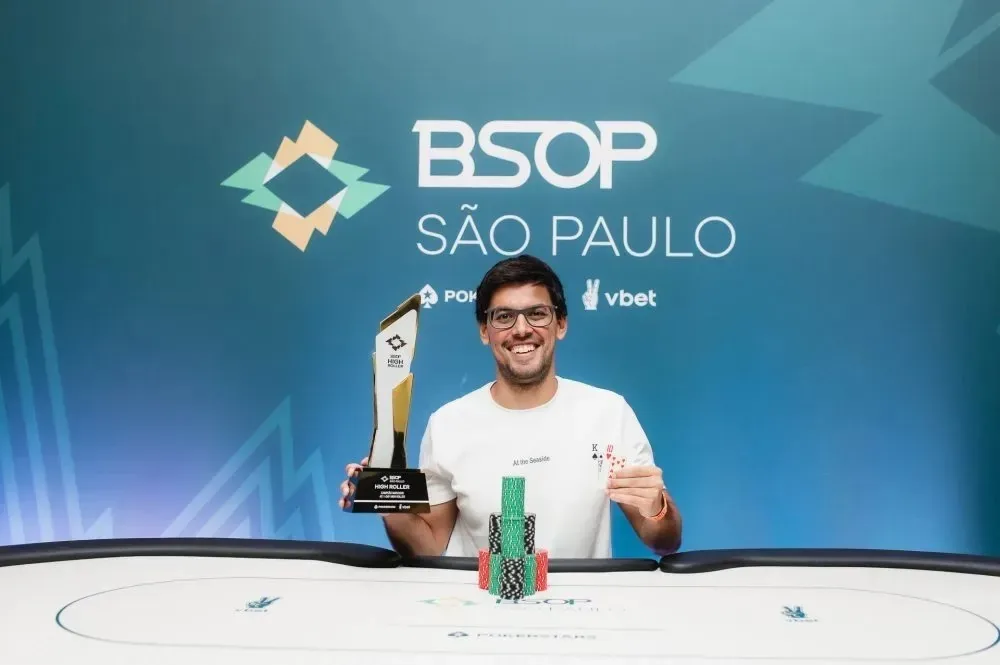Vinícius Navarro wins 1-Day High Roller at BSOP SP after heads-up comeback