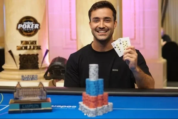Matheus Machado reaches seven digits with a podium in the WSOP SC GGMillion$