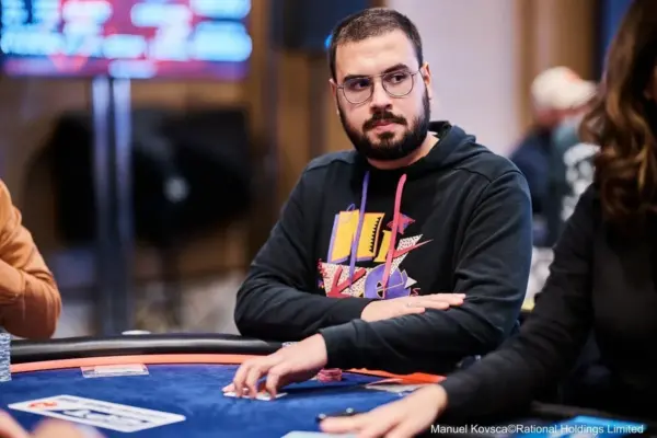 Lucas Rocha finishes sixth in the GGMillion$ after a bad beat