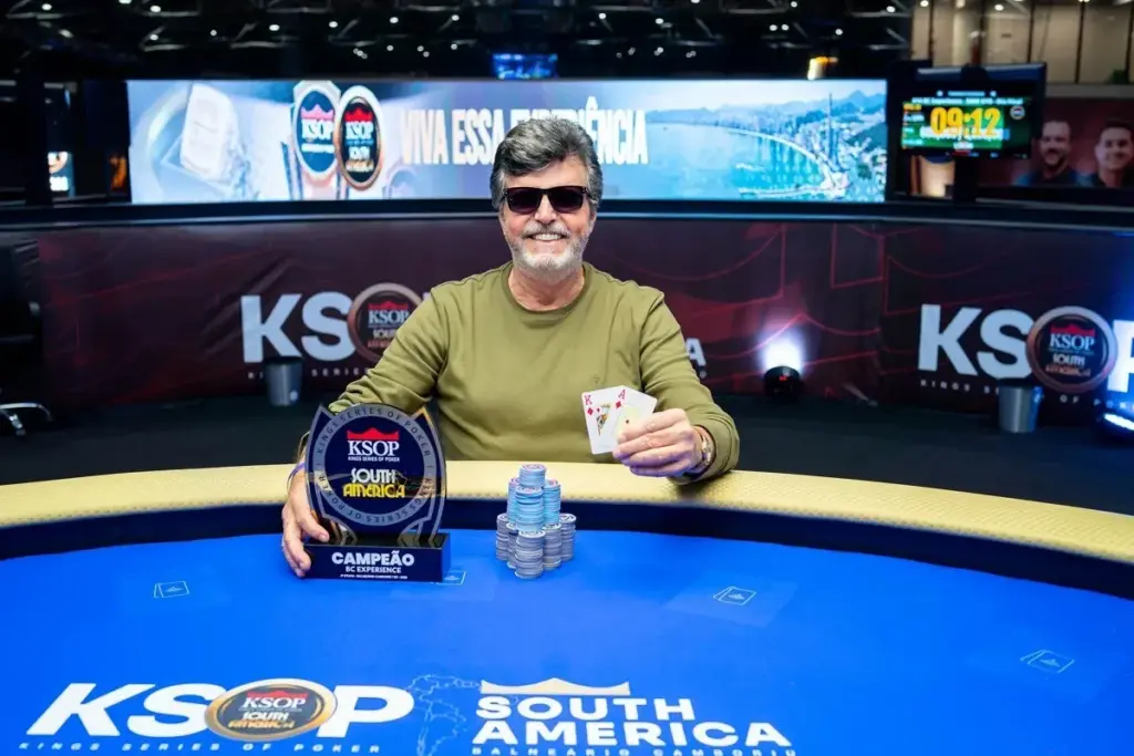 Marin Gechev stops Caio Ozawa and wins 10K HR Deep Stack of KSOP SA