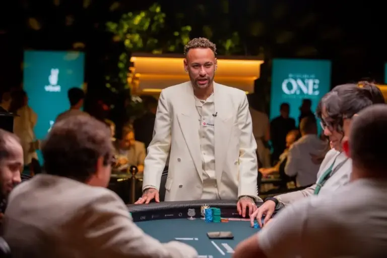 Neymar has a respectable track record in poker, with a final table at the BSOP and a gem at the WSOP