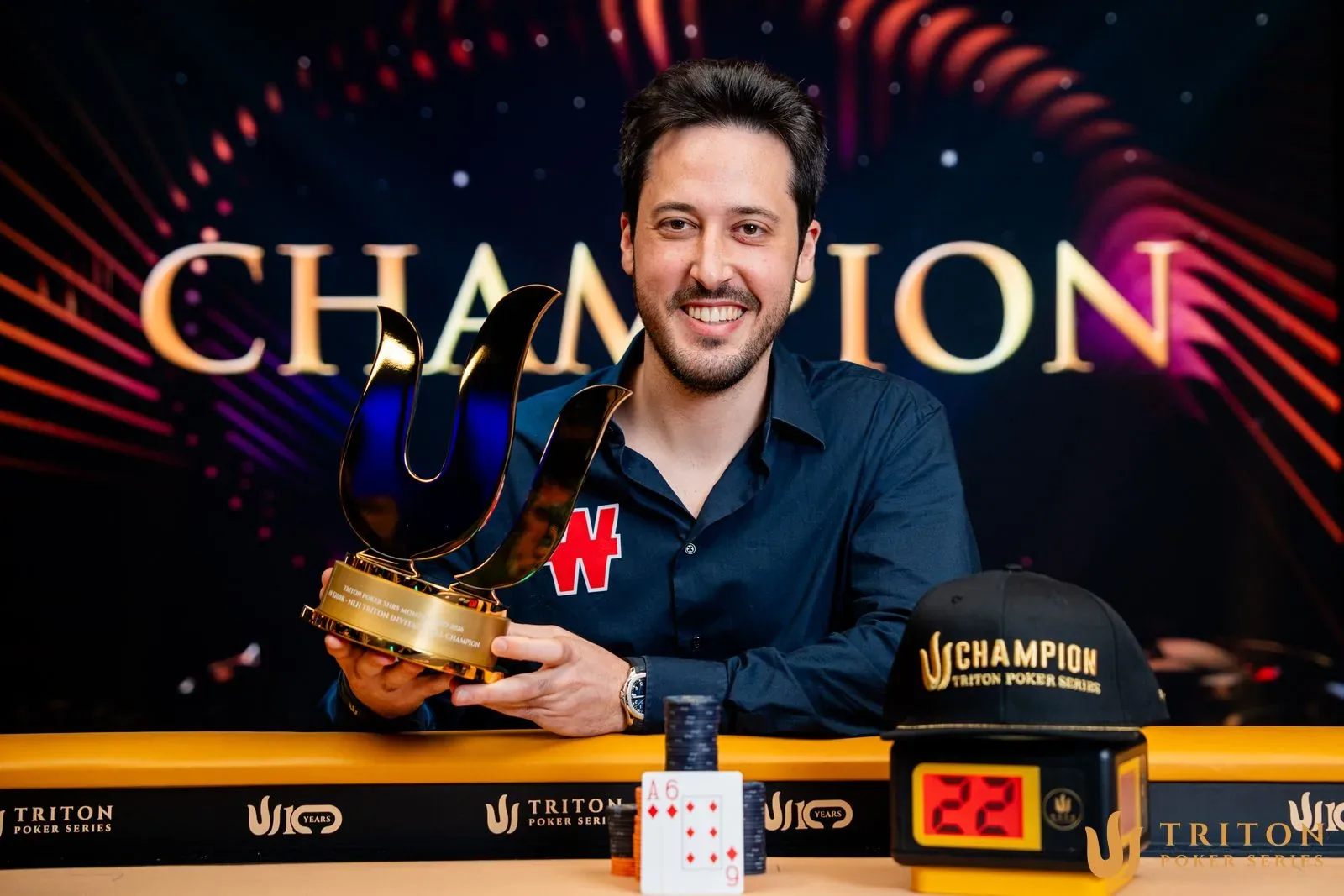 Adrian Mateos is the champion of the Triton Invitational and takes home over $6 million