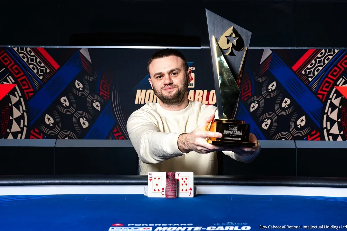 Roman Stoica is the champion of the EPT Monte Carlo Main Event for €825K