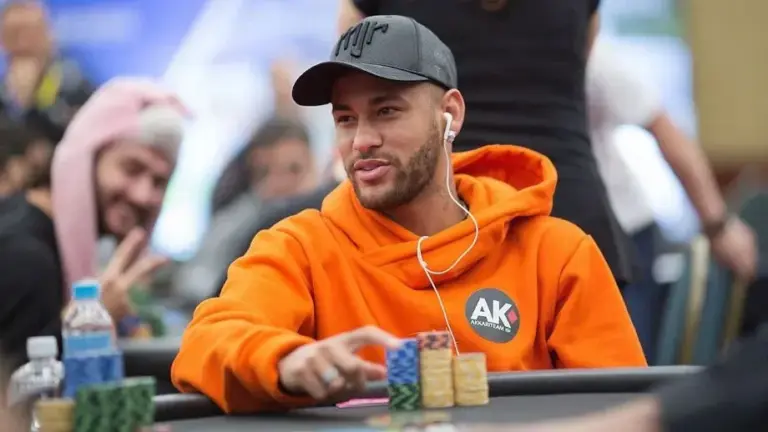 Neymar has a respectable track record in poker, with a final table at the BSOP and a gem at the WSOP