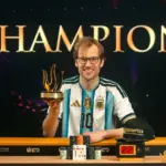 Christoph Vogelsang is the champion of Triton Event 9 and receives over $1 million