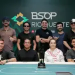 Alexandre Couto leads the final table of the BSOP Rio Quente Main Event