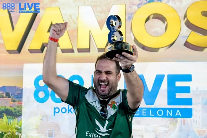 Álvaro Murciano achieves redemption by winning the 888Live Barcelona Main Event