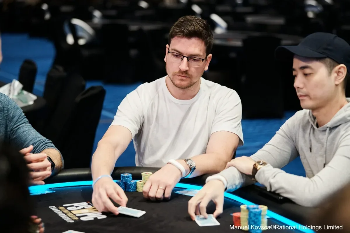 Rodrigo Selouan reaches the podium of the PLO Main Event-High of the Anniversary Series