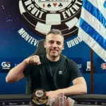 Willian Cestari wins the WSOP Circuit champion ring in Uruguay