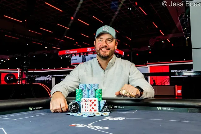 Jason Daly secures a three-peat at the WSOP and takes home nearly $200K
