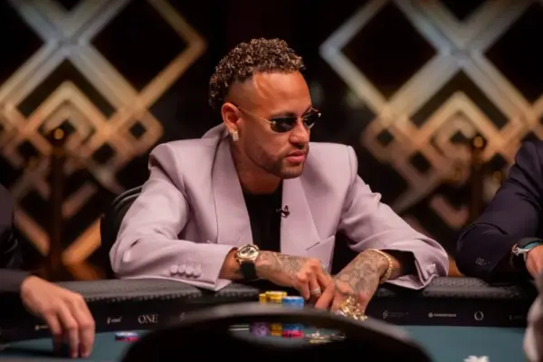 Neymar has a respectable track record in poker, with a final table at the BSOP and a gem at the WSOP