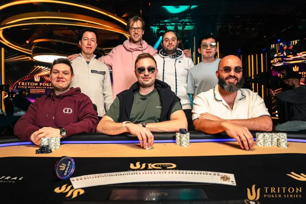 Christoph Vogelsang is the champion of Triton Event 9 and receives over  million
