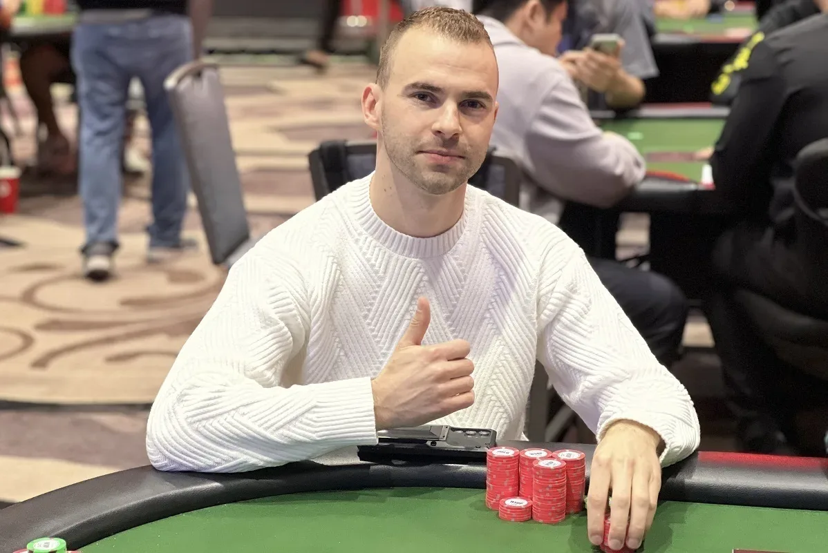 Renan Bruschi advances to Day 3 of the WSOP GGMillion$