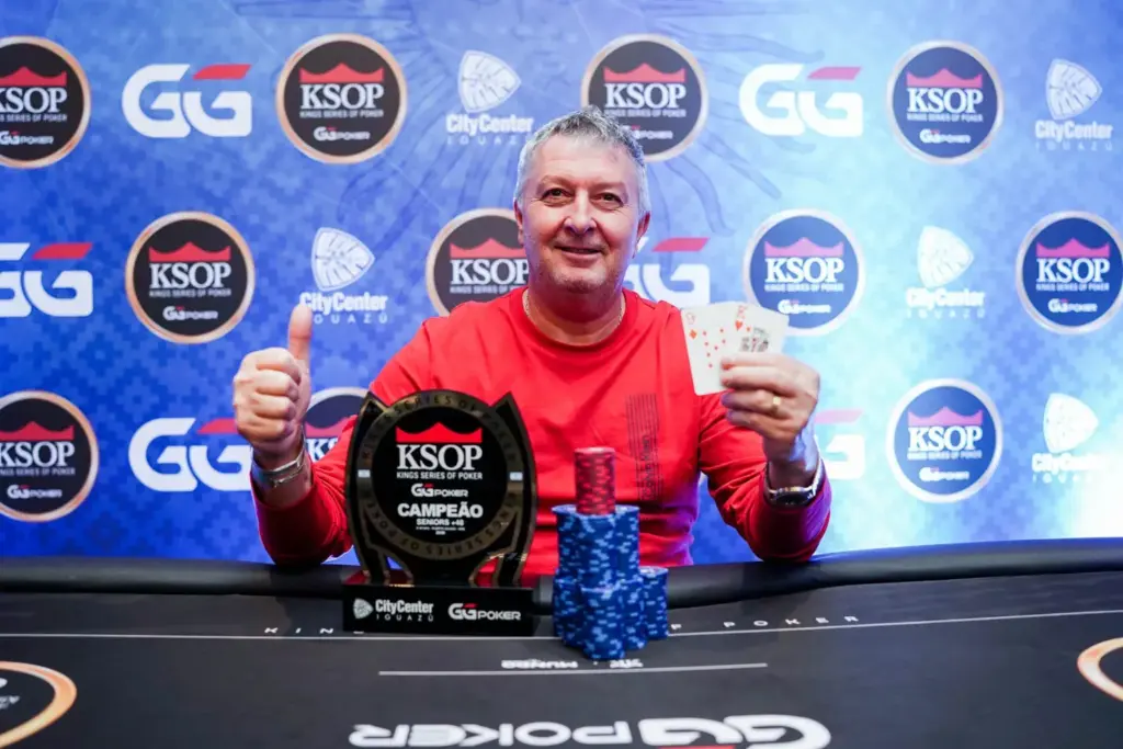 Mariano Jimenez is champion at KSOP Iguazú and wins almost R$ 100 mil