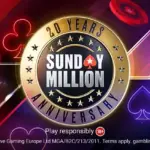 Sunday Million on PokerStars celebrates 20 years with a special edition