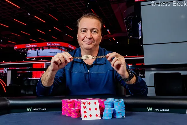 Karapet Galstyan wins first WSOP bracelet and takes home $259K in Deepstack