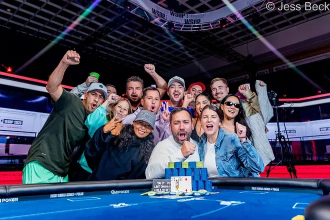 Justin Liberto wins his second career bracelet and US$ 265,000 by winning at the WSOP