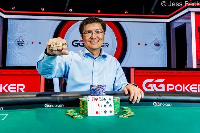 Naoya Kihara wins second bracelet at the WSOP after 14 years and takes home over US$ 400k