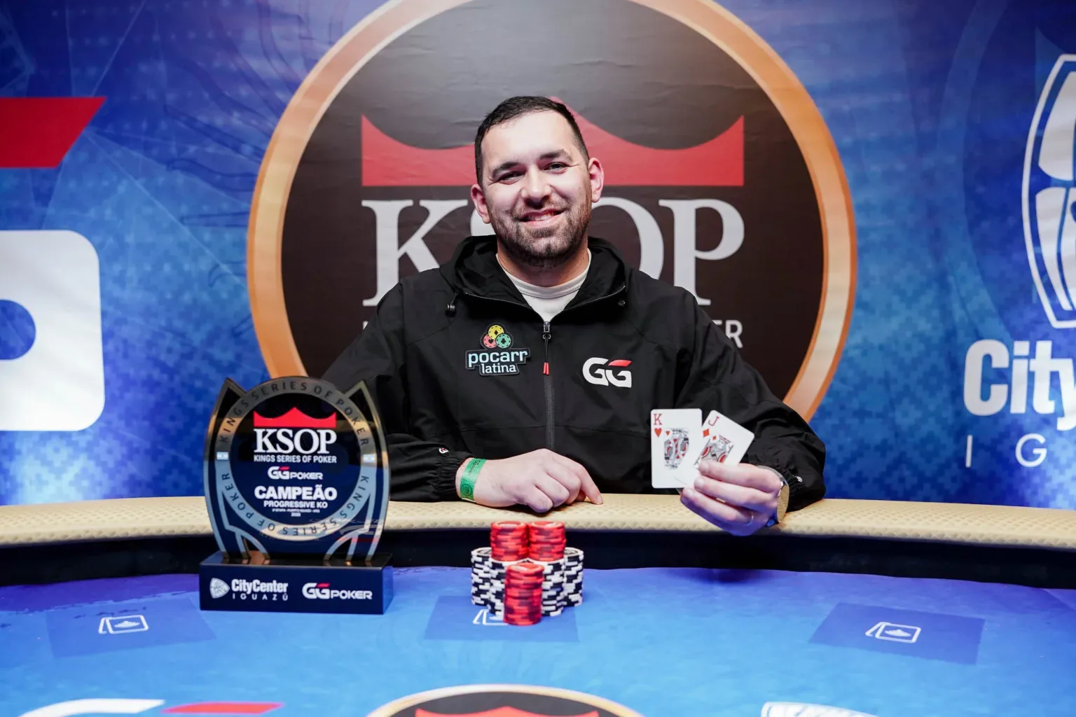 Mariano Jimenez is champion at KSOP Iguazú and wins almost R$ 100 mil
