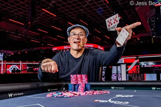 Francisco Baruffi finishes on the podium in WSOP Event 15; Philip Ardire is the champion