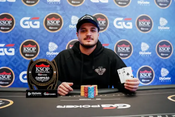 Bruno Zeizer takes the High Roller Light title at KSOP Iguazú and receives R$ 42 thousand