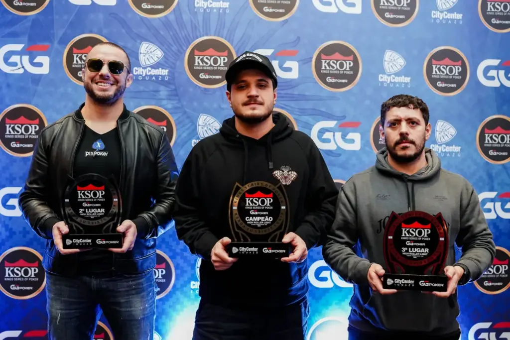 Bruno Zeizer takes the High Roller Light title at KSOP Iguazú and receives R$ 42 thousand