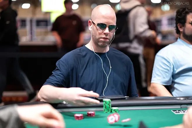 Jeff Madsen wins his fifth career bracelet and celebrates his good run at the WSOP