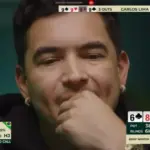Gil Cebola, Neymar's "buddy," gives up with AA in the BSOP and opponent shows the bluff