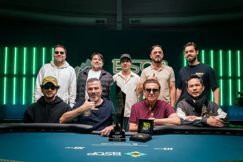Wilkens Monteiro leads the final table of the BSOP Winter Main Event