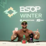 Daniel Wellington is the main champion of the first day of BSOP Winter