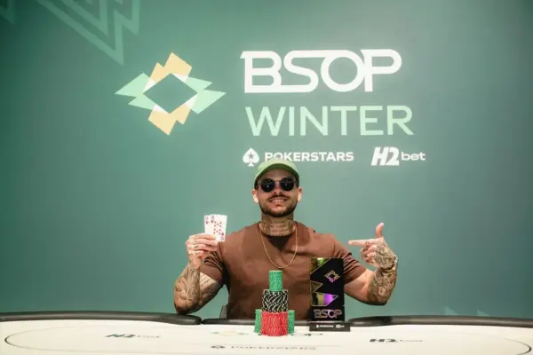 Daniel Wellington is the main champion of the first day of BSOP Winter