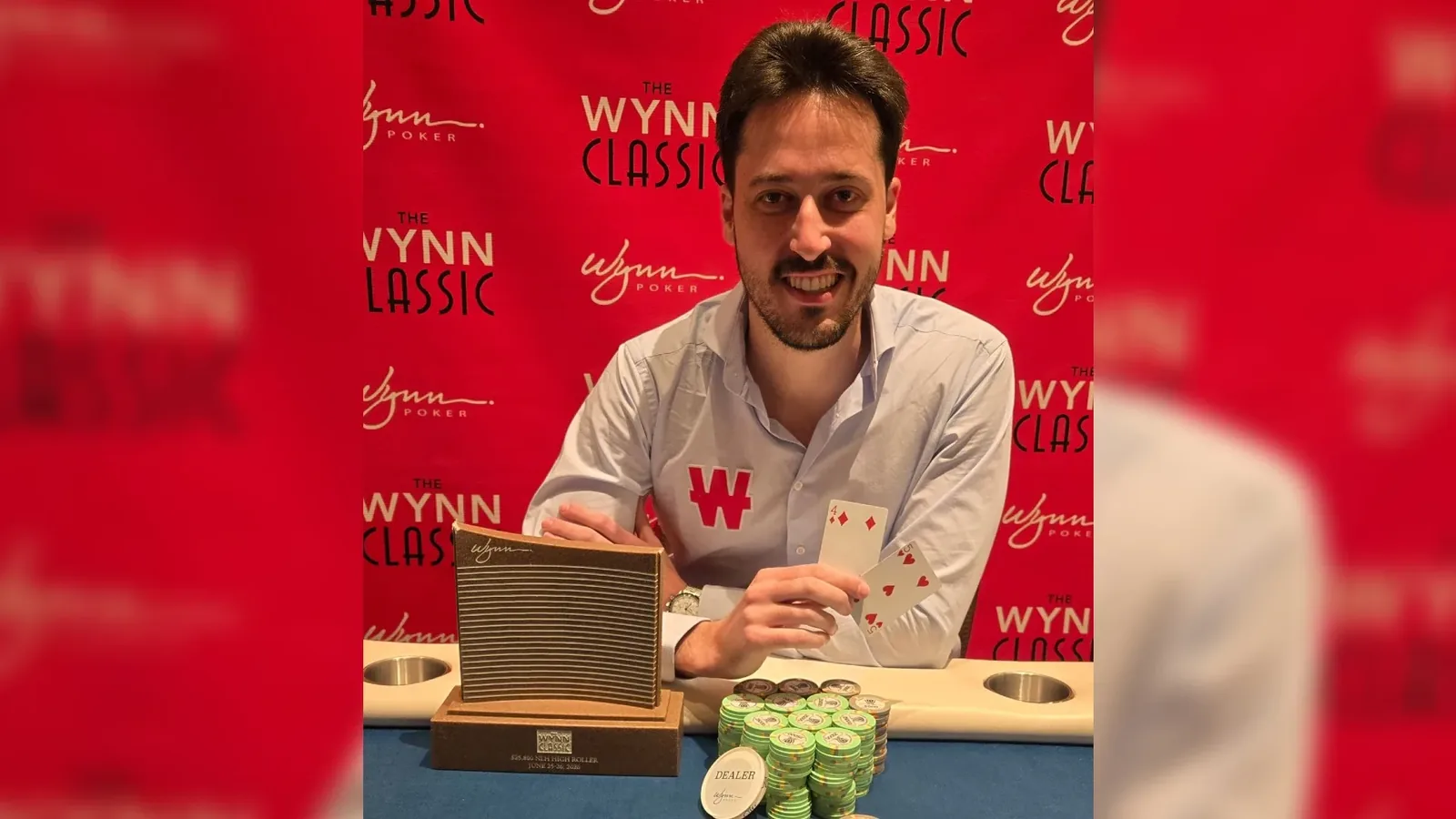 Adrian Mateos continued winning in Las Vegas and took home over US$ 250k at the Wynn