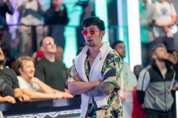 Han Feng shows power of reaction and reaches the final table of the WSOP Main Event
