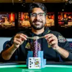Nishant Sharma invoices his first bracelet at the WSOP and takes home nearly US$ 200,000