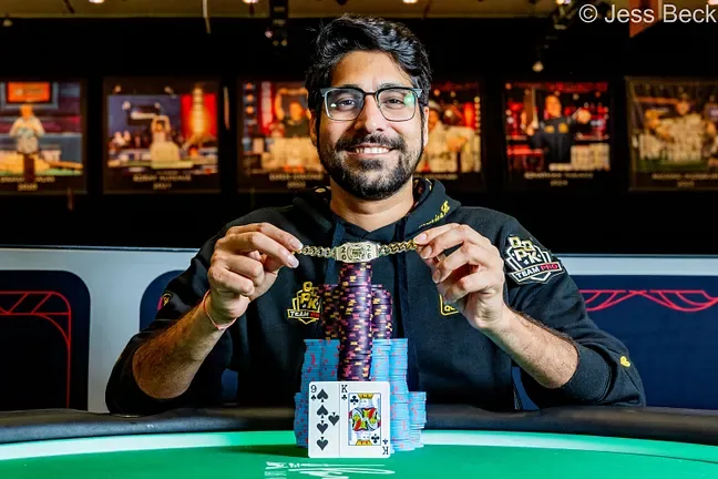 Nishant Sharma invoices his first bracelet at the WSOP and takes home nearly US$ 200,000