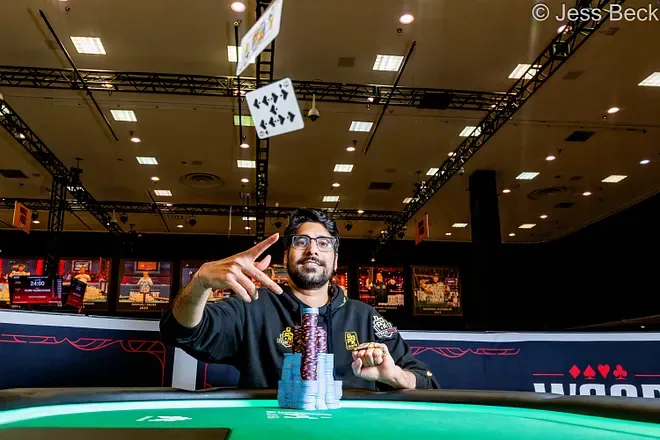 Nishant Sharma invoices his first bracelet at the WSOP and takes home nearly US$ 200,000