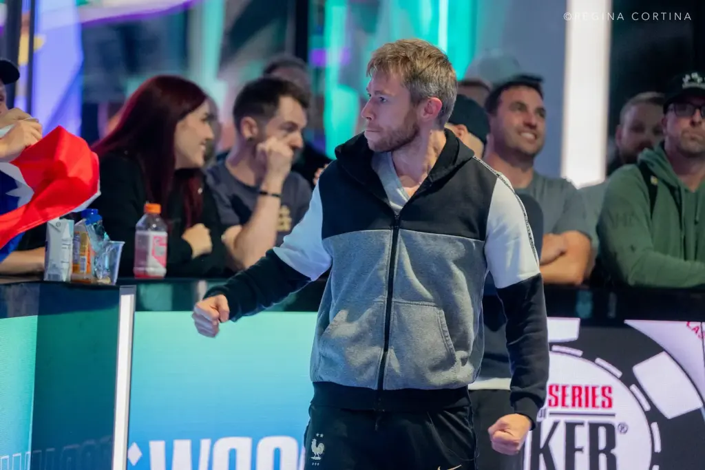 Mario Boos showed courage and secured a spot at the WSOP Main Event final table
