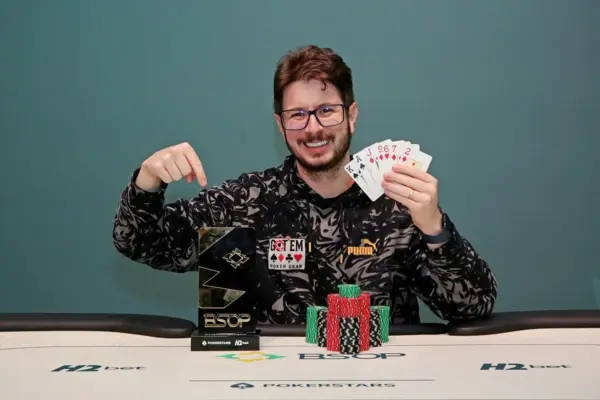 Ranking leader, Aloisio Dourado wins 9-Game and is two-time champion at BSOP Winter