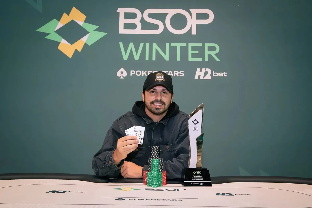 Pedro Ferrer earns R$ 1 million by winning the biggest BSOP Winter Invitational